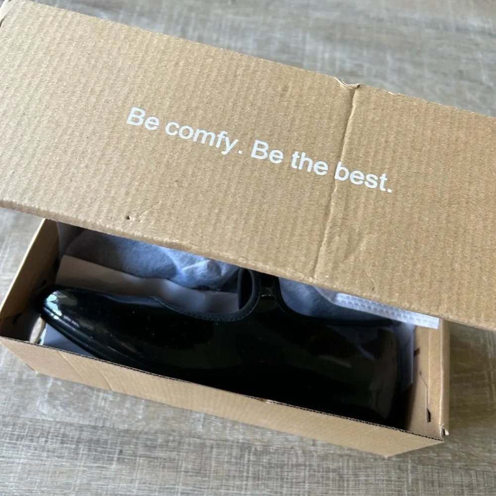 Cestfini Classic Black Mary Jane Flat, Sz 10 - Picture 10 of 10